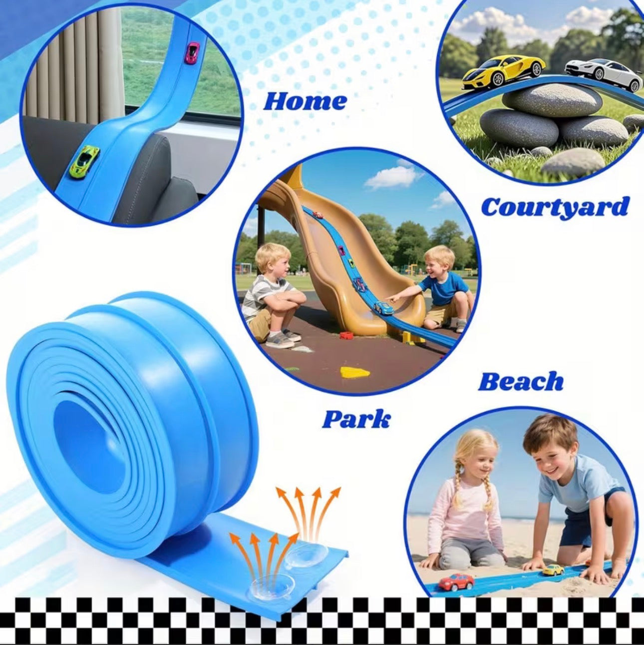 DIY Flexible Race Track