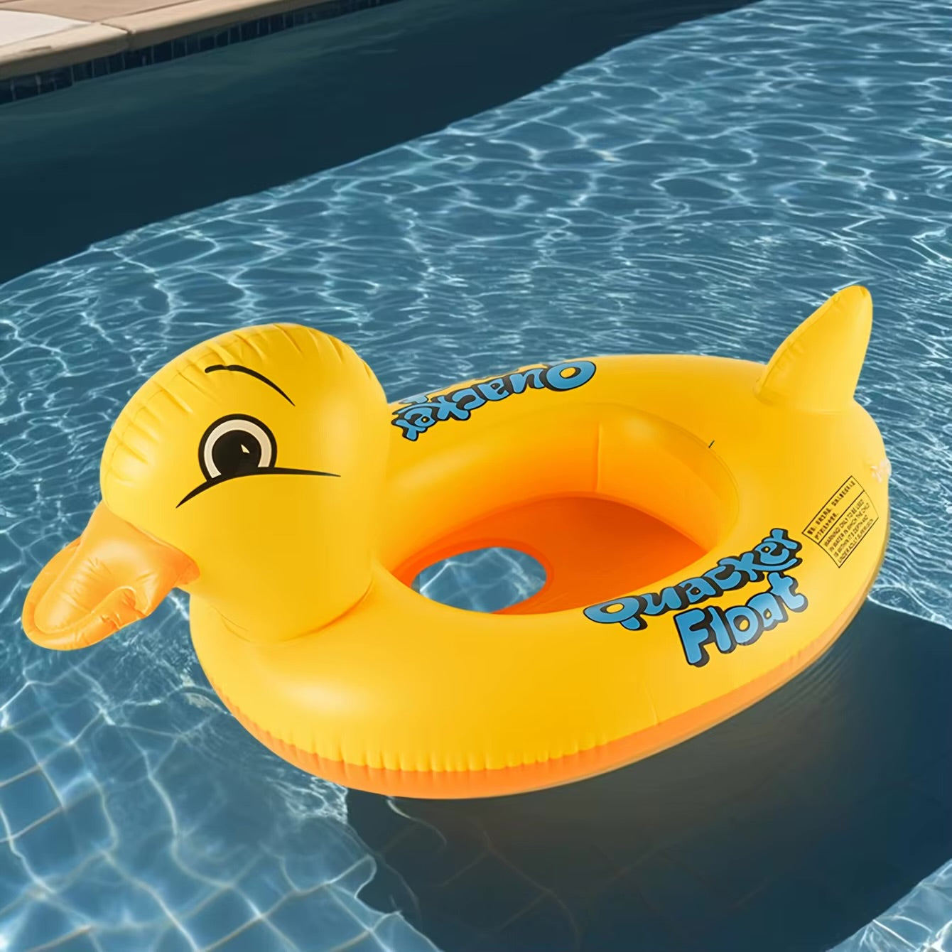 Cute Duck Shape Swimming Tube For Kids