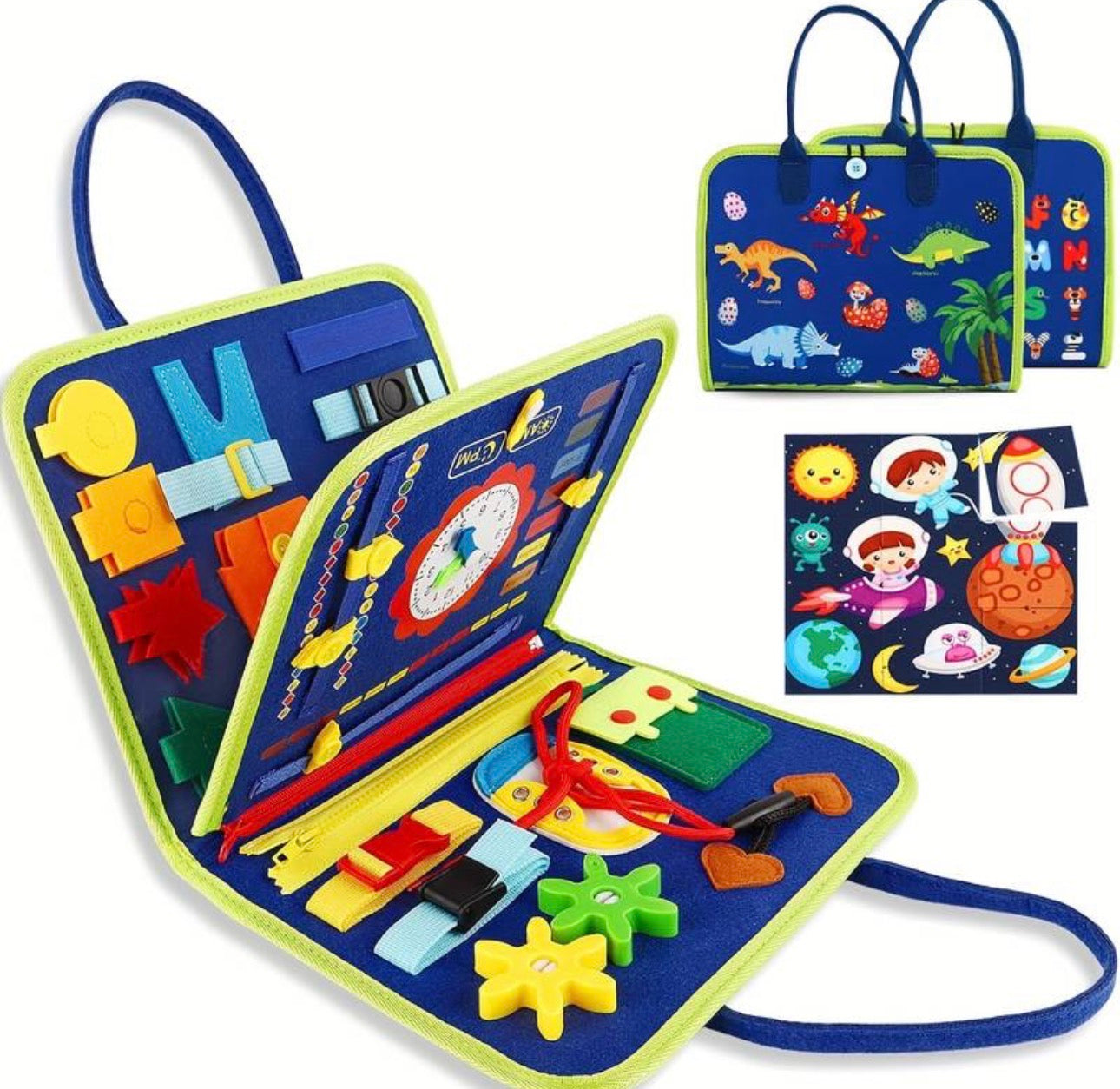 Montessori Toddler Activity Busy Book