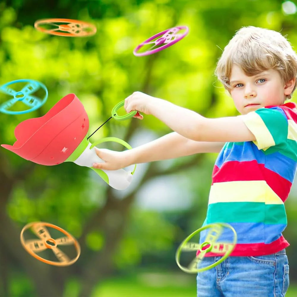 Kids Flying Disc Launcher Game