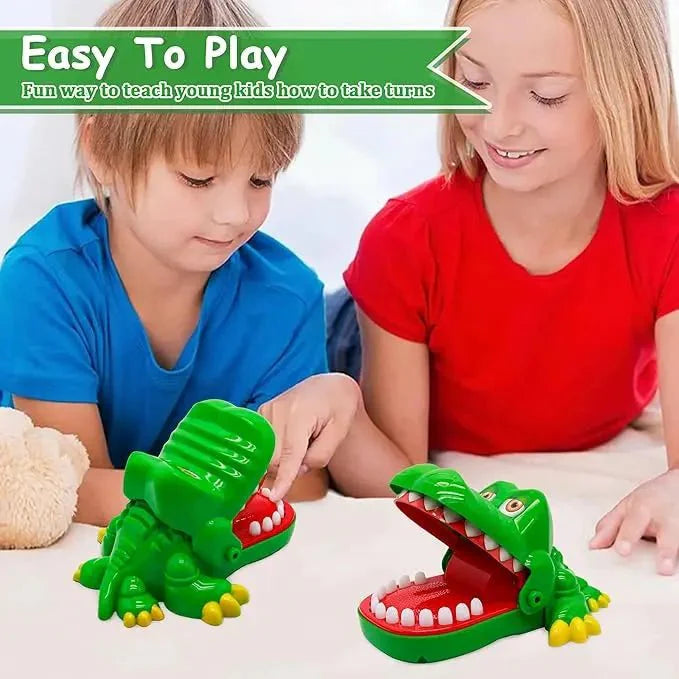 Crocodile Biting Finger Teeth Toys Game for Kids