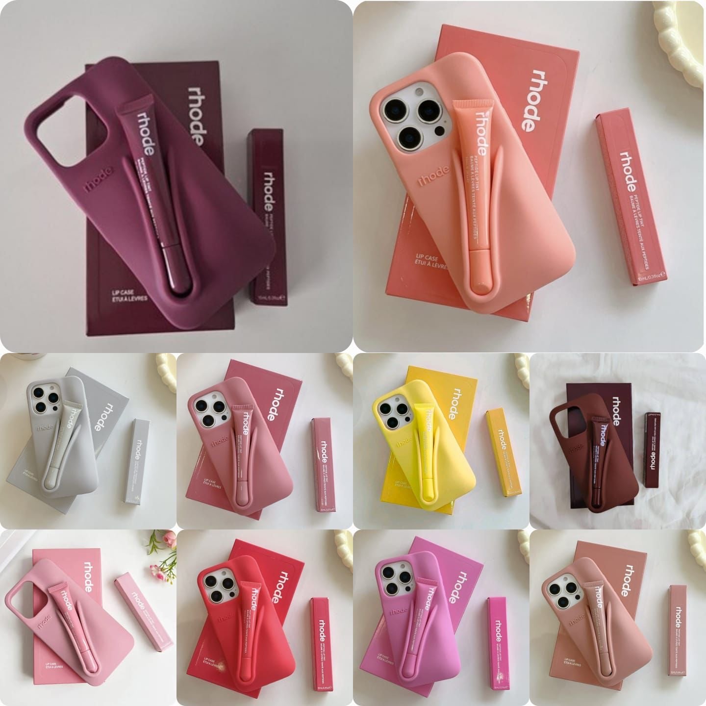 Rhode Lip Gloss Silicon Case