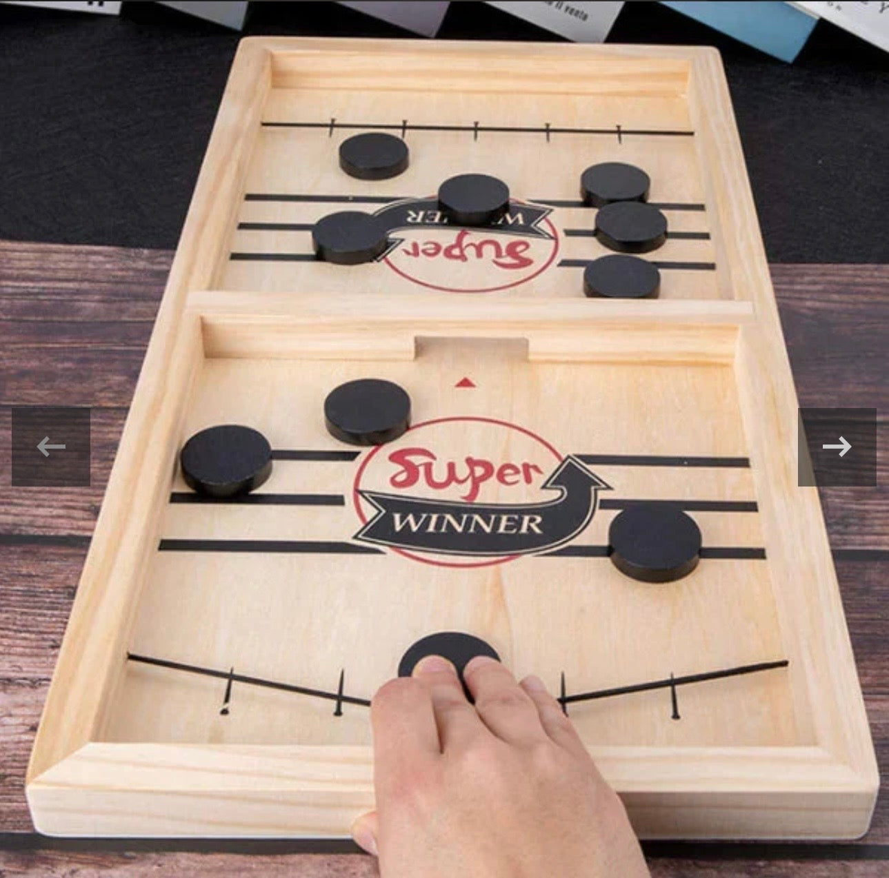 Two Player Pucket Board Game (Large Size)