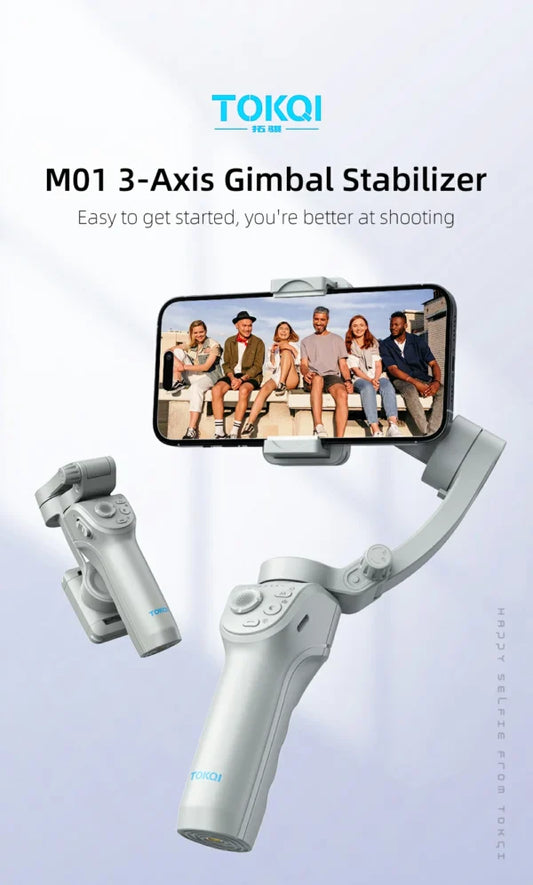 M01 THREE-AXIS GIMBAL STABILIZER TRIPOD