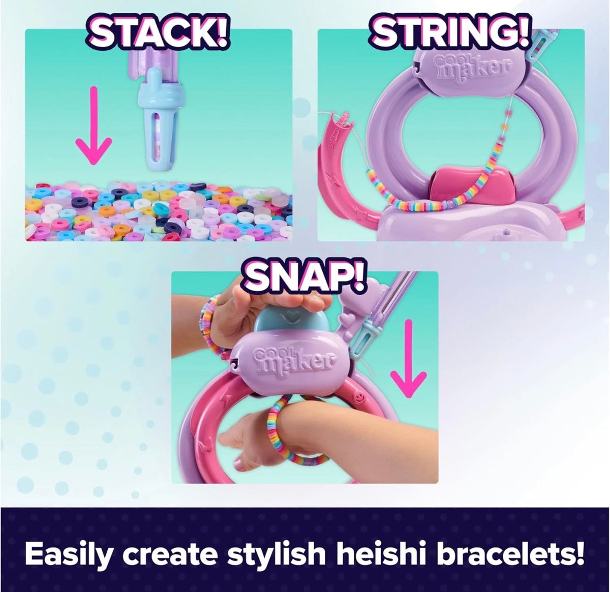 DIY Bracelet Making Machine Bead Kit for Kids