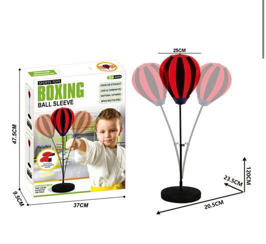 Table Boxing Punch Stand With Gloves