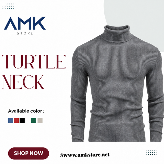 Turtle Neck - Gray