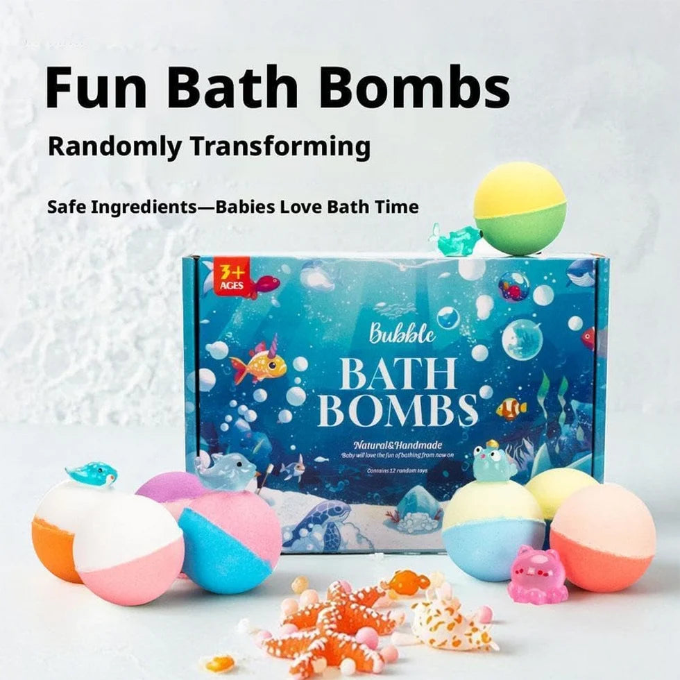 Hidden Surprise Bath Bombs For Kids