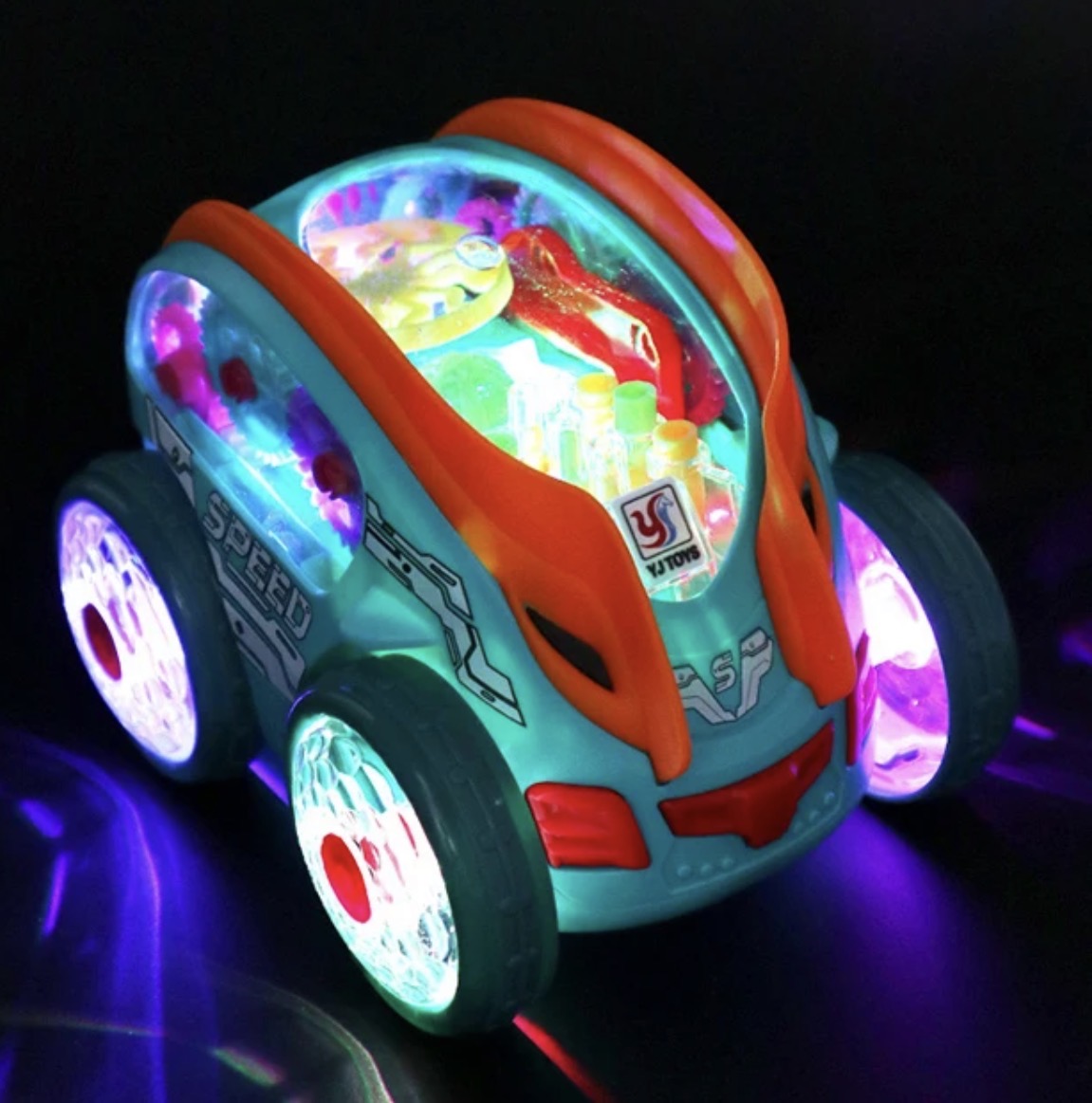 Stunt 360 Musical Roll Car