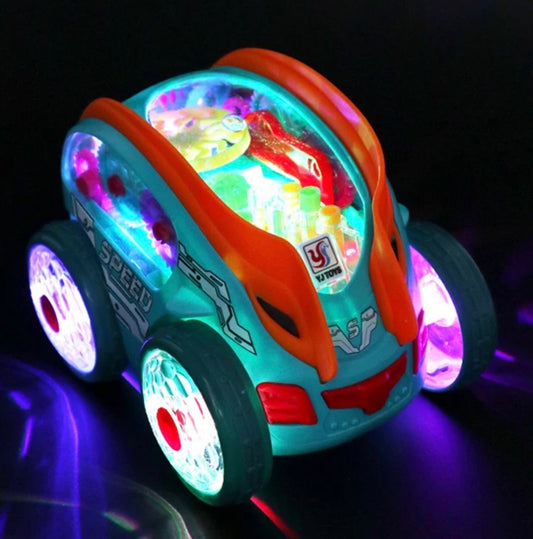 Stunt 360 Musical Roll Car