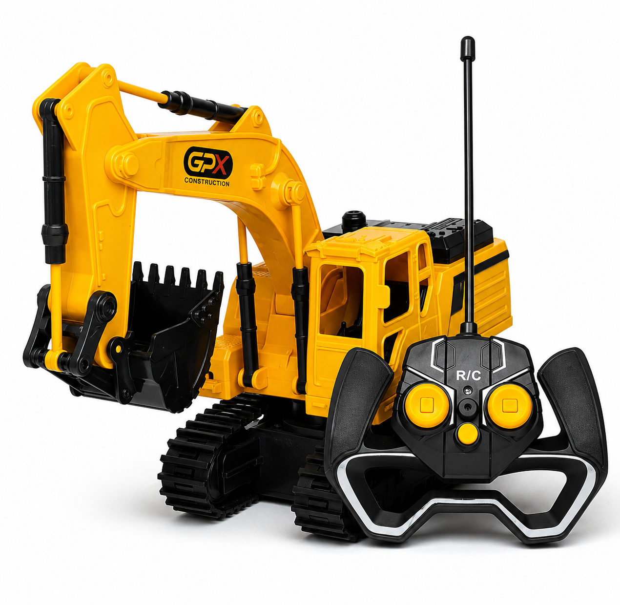 Remote Control Excavator Toy For Kids