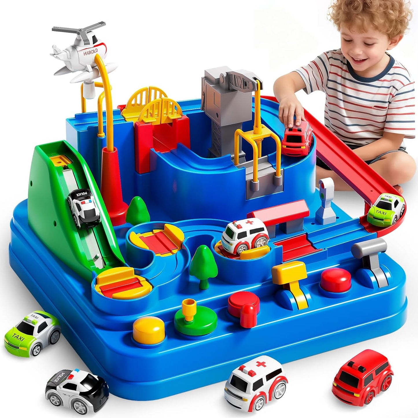 Kids Adventure Car Track