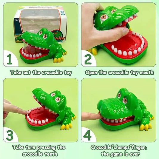 Crocodile Biting Finger Teeth Toys Game for Kids