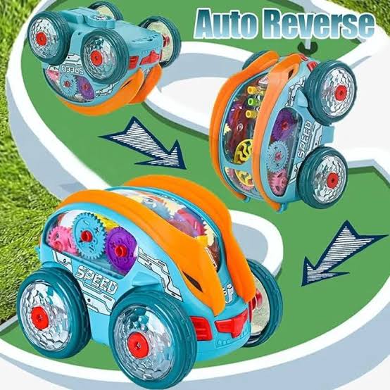 Stunt 360 Musical Roll Car