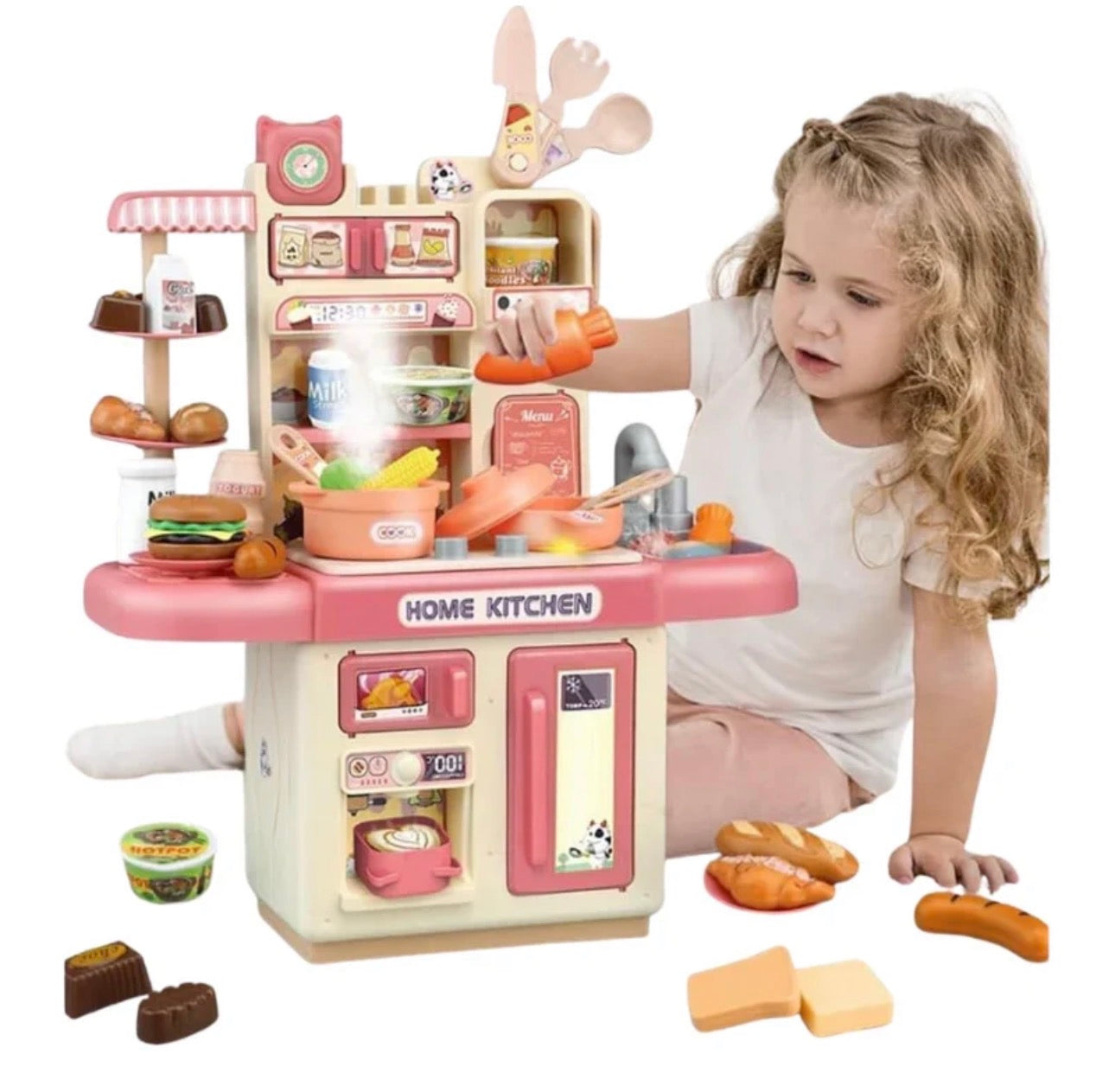 DIY Kitchen Play House For Girls