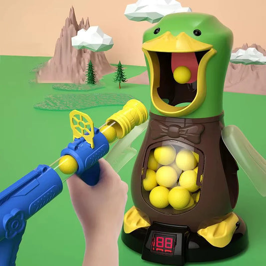 Hungry Duck Target Play Shooting Game Toy with Accessories