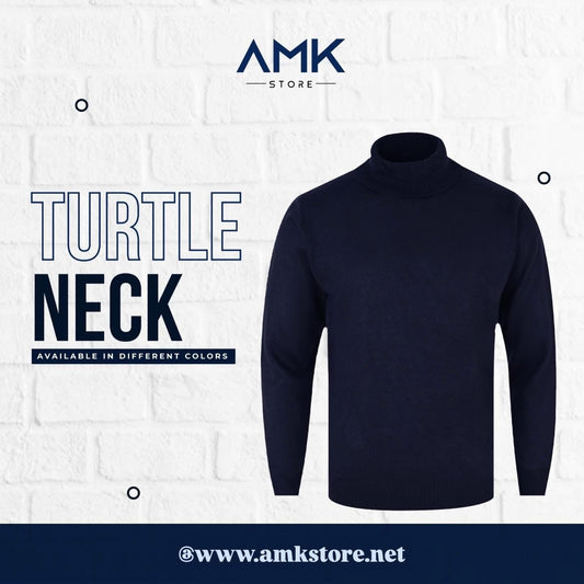 Turtle Neck - Blue