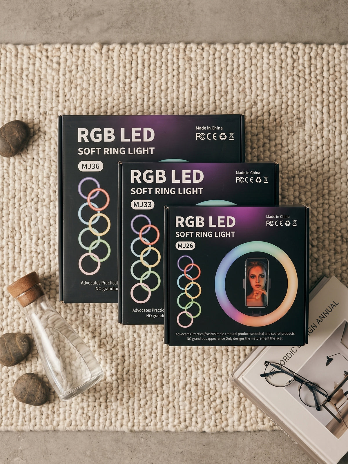 RGB Professional Led Ringlight with 7ft Tripod Stand
