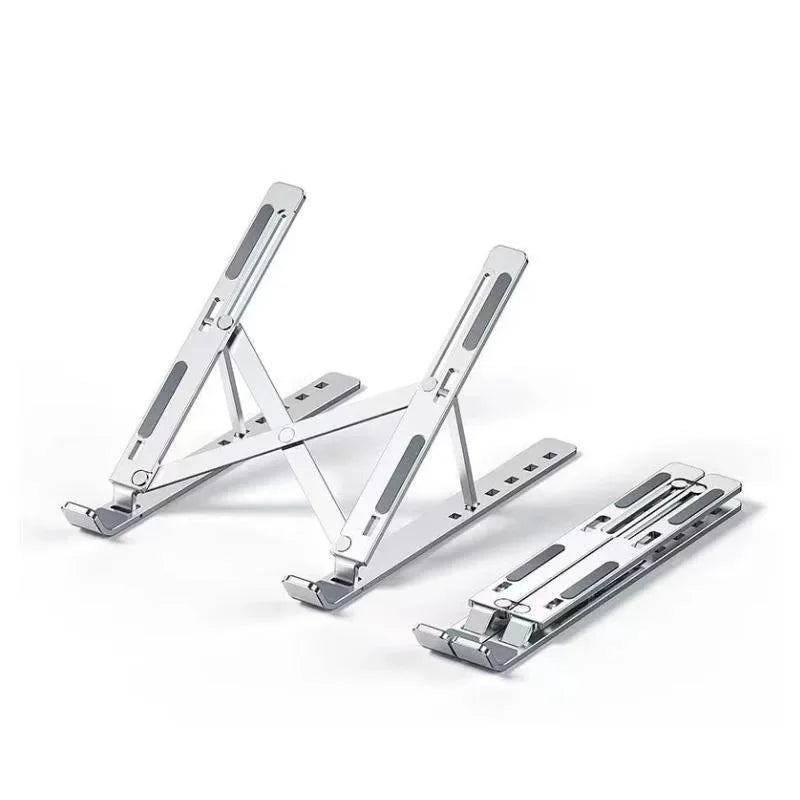 Laptop Stand Foldable - Aluminum Alloy Laptop Holder with Adjustable Angles
