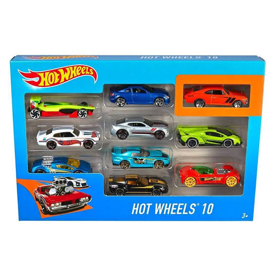 Hot Wheels Multi Pack – 10 Vehicles For Racing & Display