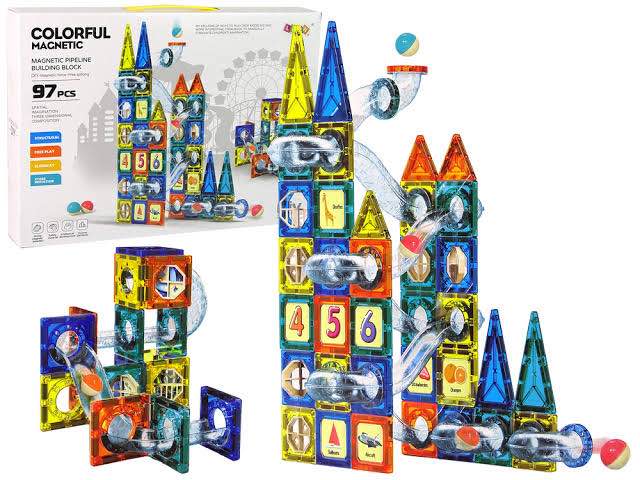Magnetic Tiles Building Blocks for Kids