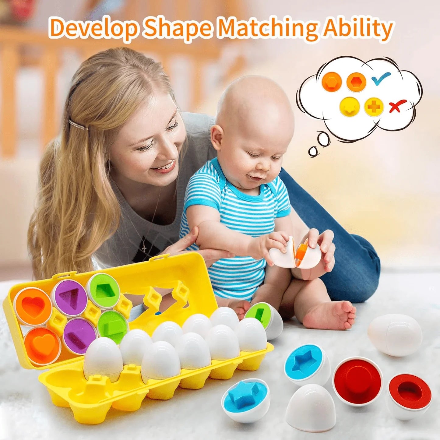 Smart Eggs Puzzle Matching