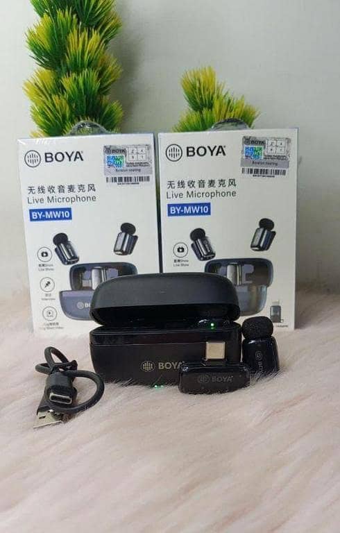 Boya BY-MW10 Wireless Live Microphone