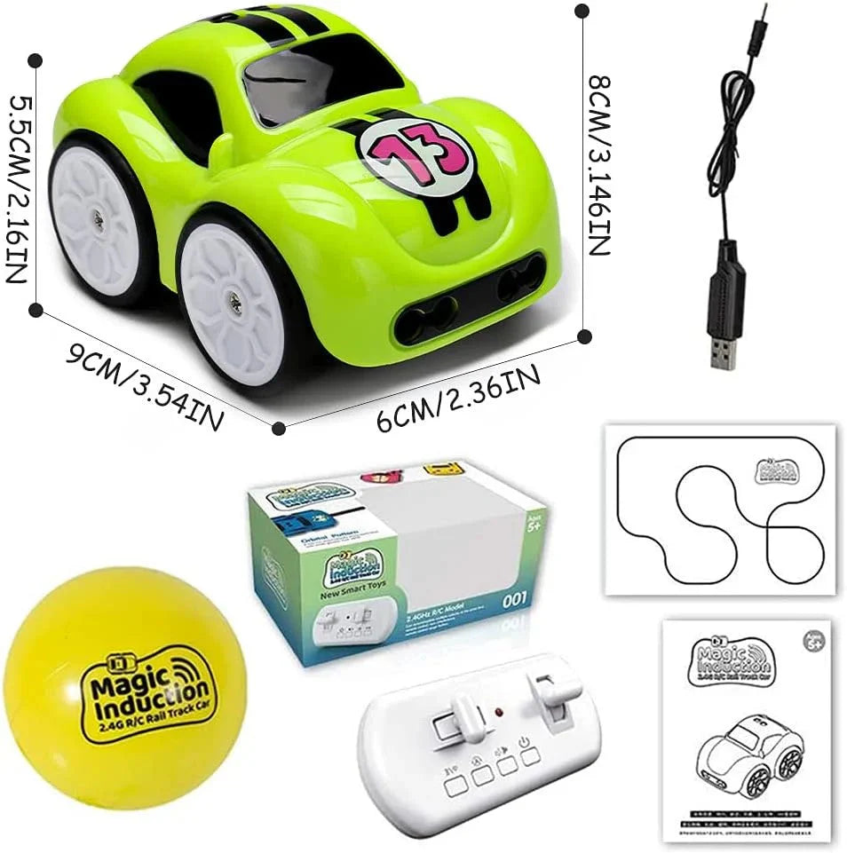 Mini Remote & Induction Car – Smart R/C Racing Toy for Kids