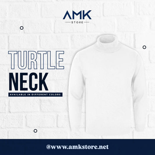Turtle Neck - White