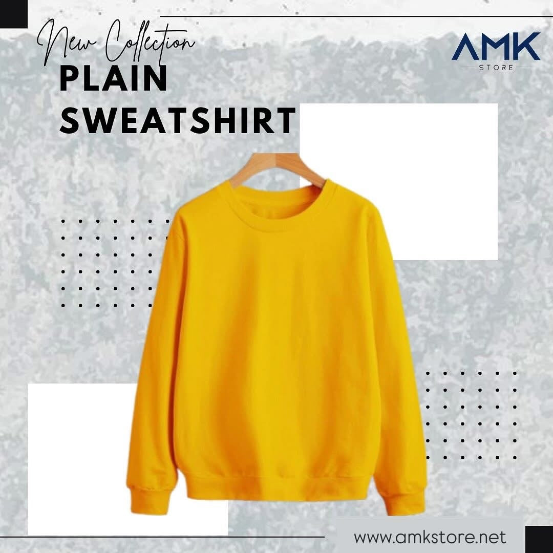 Classic Sweatshirt - Yellow