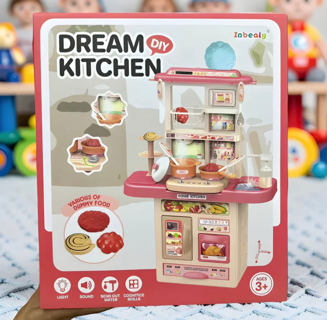 DIY Kitchen Play House For Girls