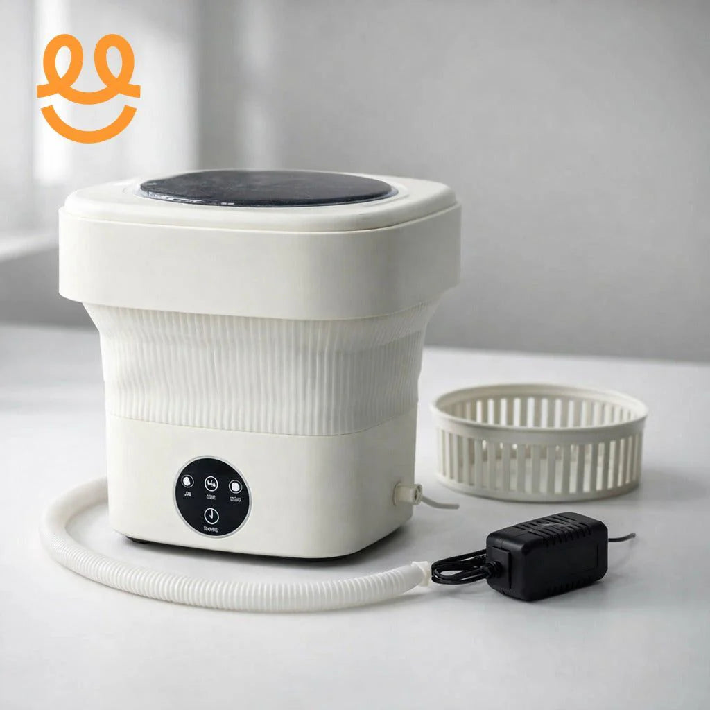 Mini Portable Washine Machine White