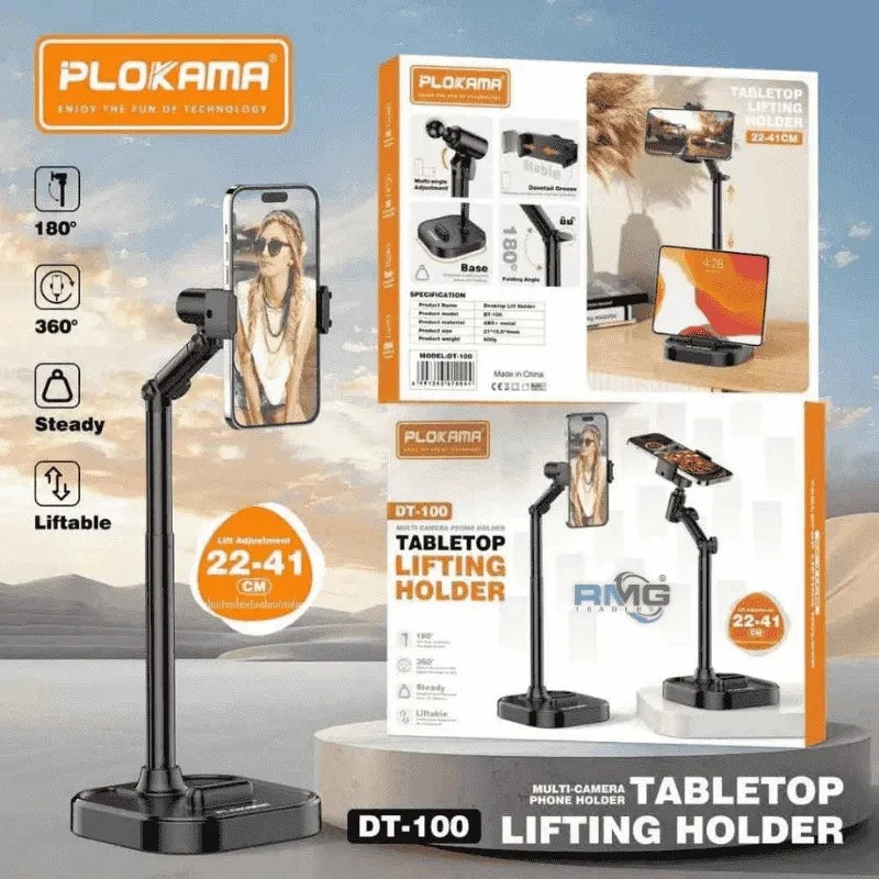 CreatorHub 360° Rotatable Overhead Phone & Tablet Stand