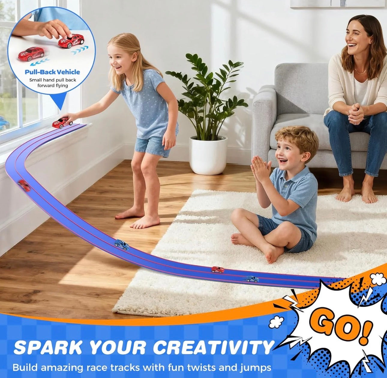 DIY Flexible Race Track