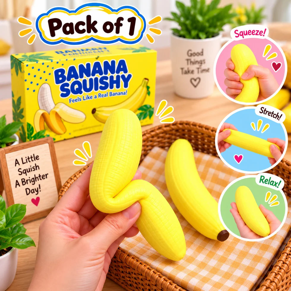 Banana Squishy Stress Relief Toy