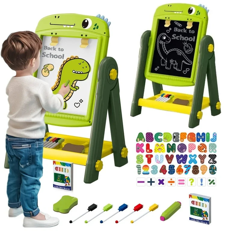 Art Easel Dual Sided Magnetic Drawing Board