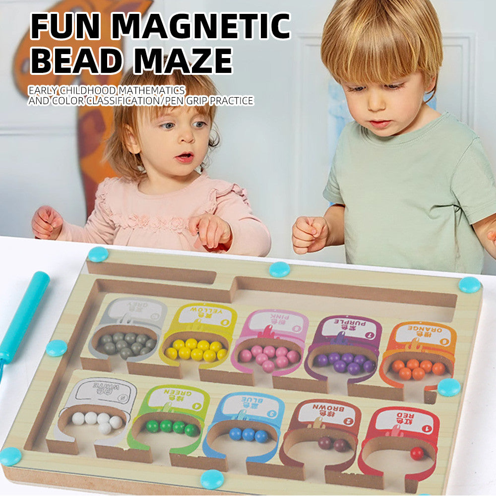 Wooden Color Sorting Game