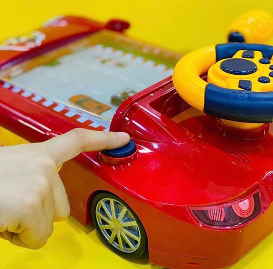 Super Mario Theme Simulation Car Steering Wheel Game