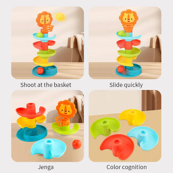 Roll Ball Tower- Early Learning Toy