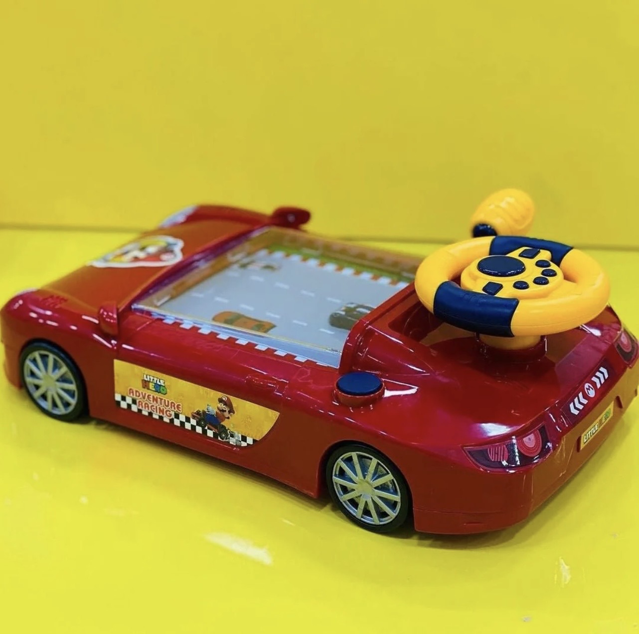 Super Mario Theme Simulation Car Steering Wheel Game