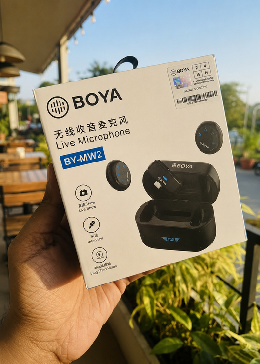 Boya BY-MW2 Wireless Live Microphone