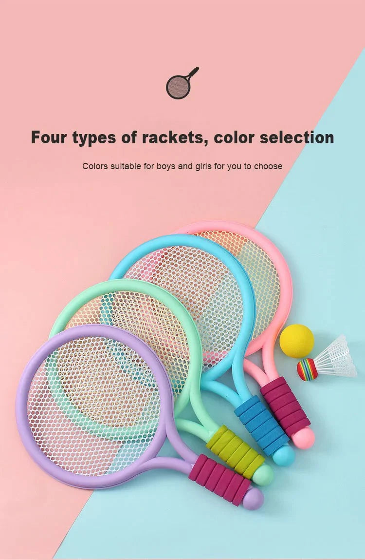 Kids Badminton Racket Set