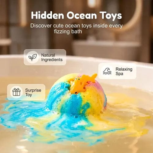 Hidden Surprise Bath Bombs For Kids