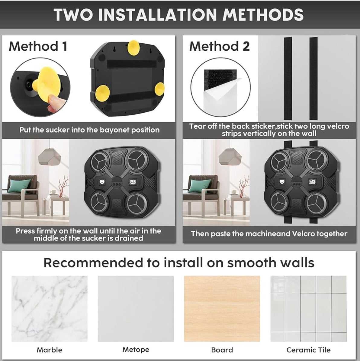 Smart Music Boxing Target