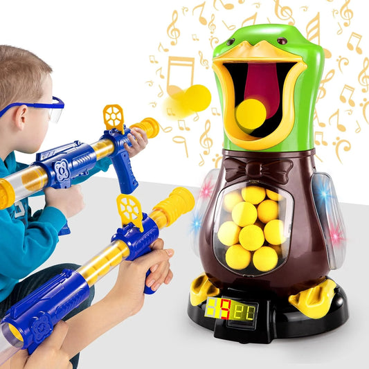 Hungry Duck Target Play Shooting Game Toy with Accessories
