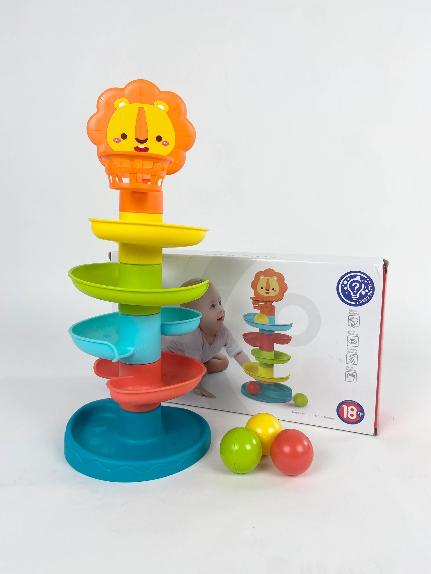 Roll Ball Tower- Early Learning Toy
