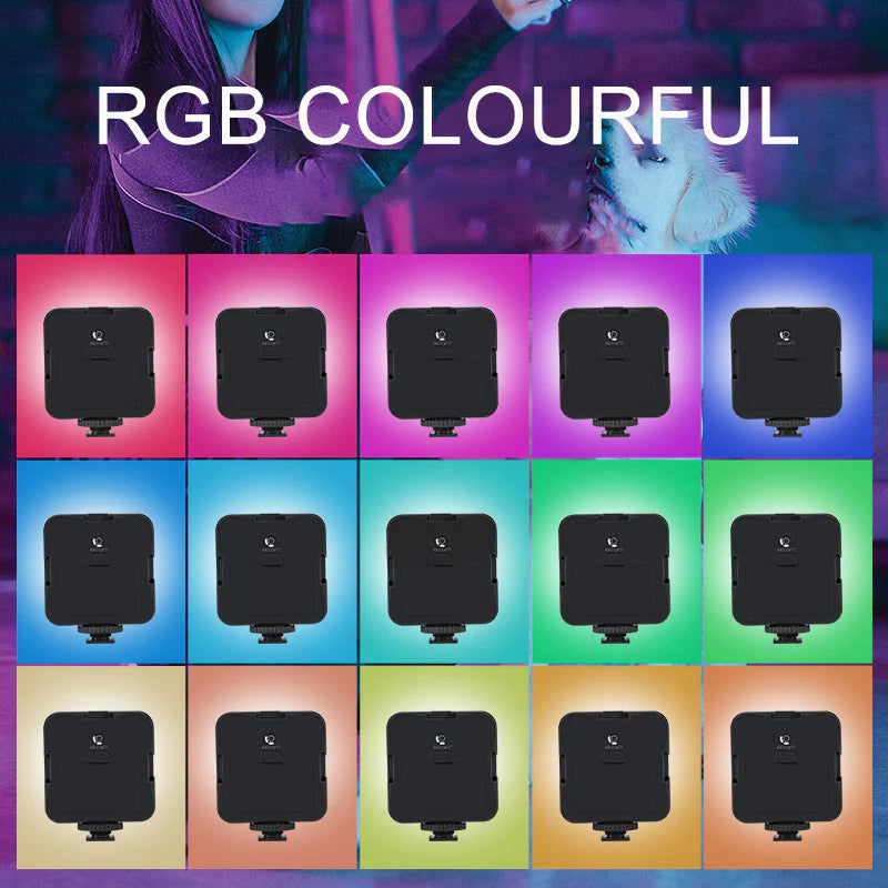 Premium Rechargeable RGB Selfie Light