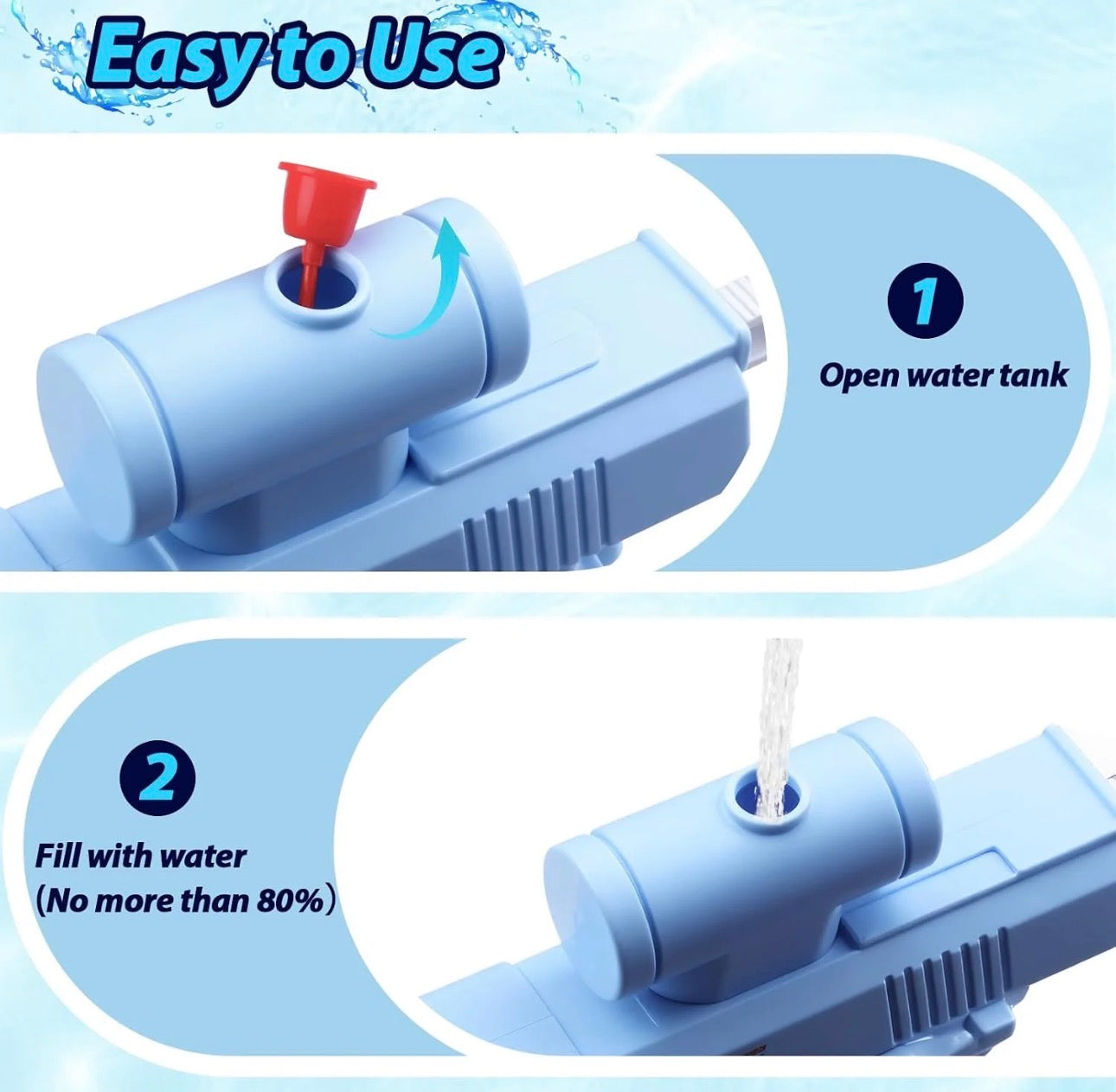 Prank Two-Way Water Gun Fun Toy
