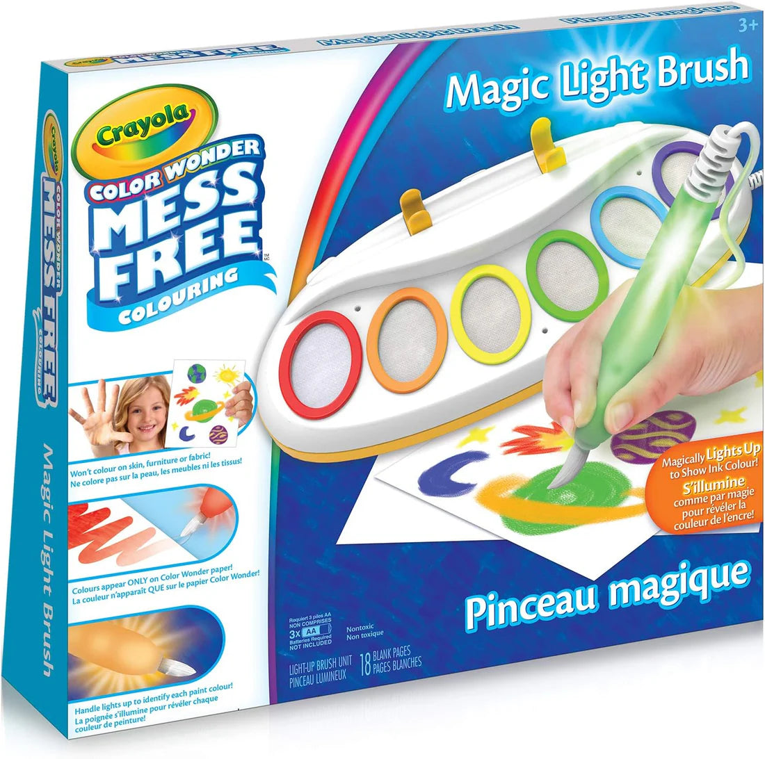 Mess Free Magic Light Brush-Crayola Color Wonder