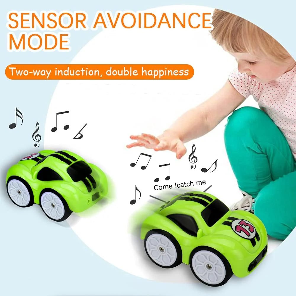 Mini Remote & Induction Car – Smart R/C Racing Toy for Kids